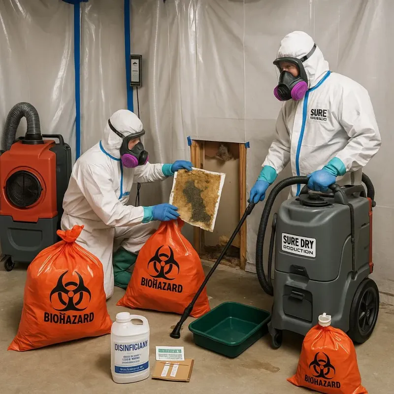 Contaminated Water Handling Protocols process in Carroll County, AR